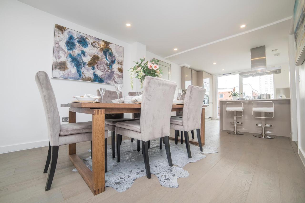 Premier 3 Bed Lux Apartment - Sleeps 8 London Exterior photo